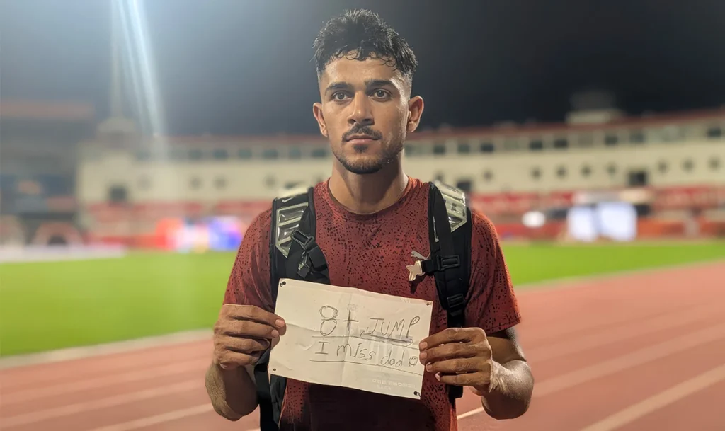Teen Star Shahnawaz Re-writes U18 Long Jump National Record